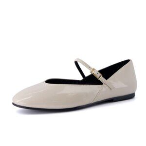 CUSHIONAIRE Women's Amour Mary Jane Flat with +Memory Foam